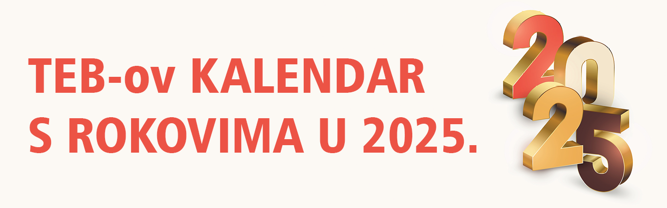 TEB-ov kalendar za 2025. godinu